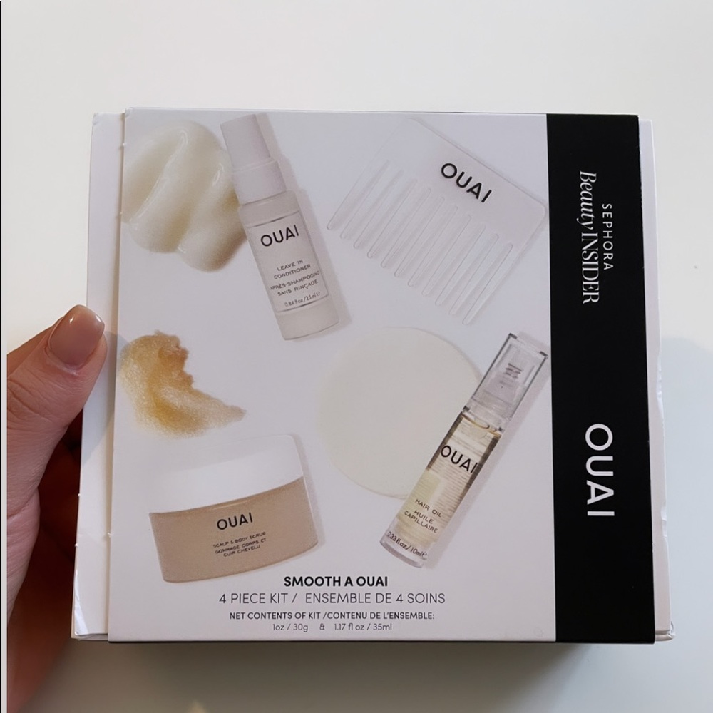 NEW Sephora OUAI Smooth A OUAI 4 Piece Kit